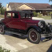 1925 Red Cadillac V-63 thumbnail