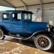 1925 Blue Chrysler B-70 thumbnail