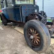 1928 Blue Cadillac Series 341 thumbnail