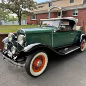 1928 Green Chrysler Roadster thumbnail
