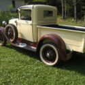 1931 dark brown fenders, tan body Ford Model A thumbnail