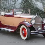 1931 Maroon and Light Tan Packard  thumbnail