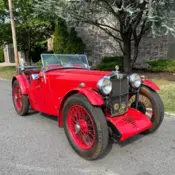 1932 Red MG J2 thumbnail