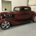 1933 Burgundy Ford 3 Window thumbnail