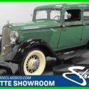 1933 Green Plymouth 4 Door PC thumbnail