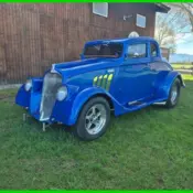 1933 Blue Willys Pro Street thumbnail