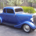 1934 ford french blue Ford 5-w coupe thumbnail
