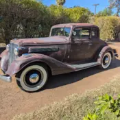 1934 Brown Pontiac Coupe thumbnail