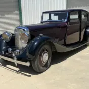 1935 Burgundy Bentley 3 1/2 Litre thumbnail
