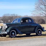 1935 -- Ford 5 Window Coupe - Survivor! thumbnail