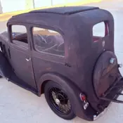 1936 Black Austin 7 thumbnail