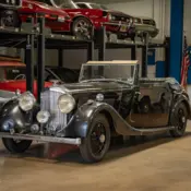 1936 Black Bentley 4 1/4 Litre Park Ward Drop Head Coupe thumbnail