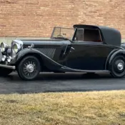 1936 Black Bentley 4 1/4 Litre thumbnail