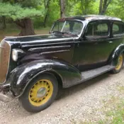 1936 Black Chevrolet Master thumbnail