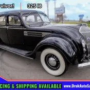 1936 Black Chrysler Imperial Airflow Sedan thumbnail