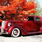 1936 Red Dodge D2 thumbnail