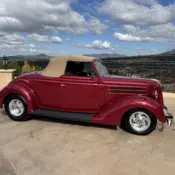 1936 maroon Ford CAB thumbnail