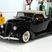 1936 Black Raspberry Ford Henry Ford Steel Roadster thumbnail