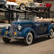 1936 Blue Ford V8 Phaeton thumbnail