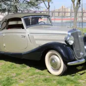 1936 Silver and black Mercedes-Benz 170V thumbnail