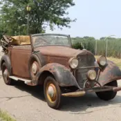 1936 Black Mercedes-Benz 290 Cabriolet C thumbnail