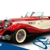 1936 Red Mercedes-Benz 500K Roadster Replica thumbnail