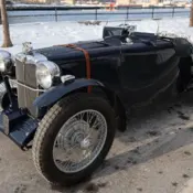 1936 Dark Blue MG TA thumbnail