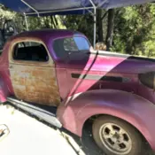 1936 Purple Pontiac Coupe thumbnail