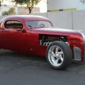 1936 Burgundy Pontiac Custom Coupe thumbnail