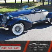 1936 Blue Replica/Kit Makes Auburn Boattail Speedster thumbnail