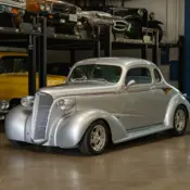 1937 Silver Chevrolet 5 Window Steel Custom thumbnail