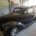1937 Black with Black Cherry Racing Stripes Ford Other thumbnail