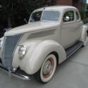1937 Beige Ford V8 Coupe thumbnail
