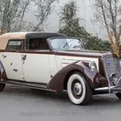 1937 Brown/White Lincoln Model K V12 thumbnail