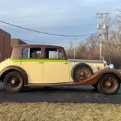 1937 Yellow Rolls-Royce 25/30 thumbnail
