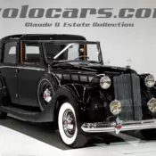 1938 Formal Black Packard  thumbnail