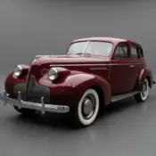 1939 Burgundy Buick Special Eight thumbnail