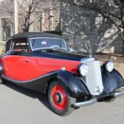 1939 Black/Red Mercedes-Benz 170V thumbnail
