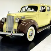 1939 Pale Yellow Packard  thumbnail