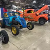 1940 Blue Fiat 500 thumbnail