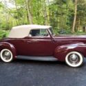 1940 Ford maroon Ford Deluxe thumbnail