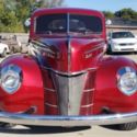 1940 Maroon Cranberry Ford Deluxe coupe thumbnail