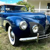 1940 Blue Lincoln Continental Zephyr thumbnail