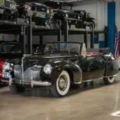 1940 Black Lincoln Zephyr Continental V12 thumbnail