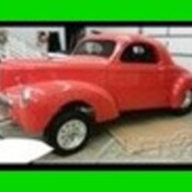 1941 Orange Willys Gasser thumbnail
