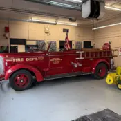 1941 Red International Harvester FireTruck American LaFrance Fire Truck thumbnail