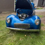 1941 Blue Willys Traveller thumbnail