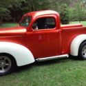 1941 Orange/White Willys Pickup thumbnail