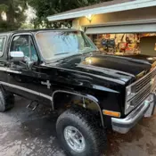 1984 Black Chevrolet Blazer thumbnail