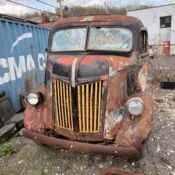 1946 Black Ford COE CAB OVER SNUB NOSE thumbnail